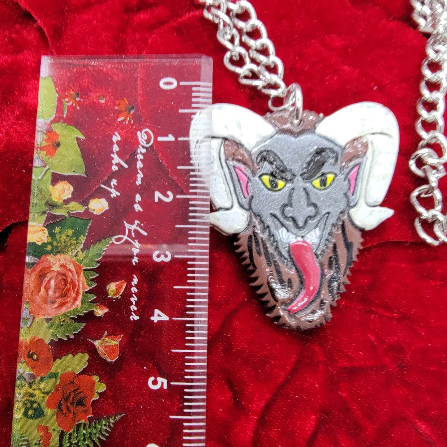 Krampus necklace