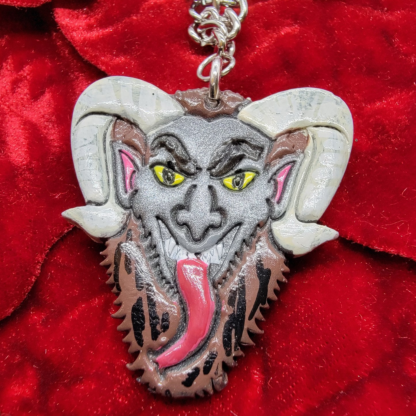 Krampus necklace