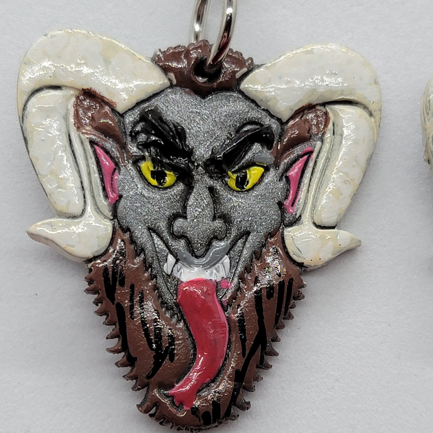 Krampus earrings